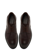 Erkek Kahverengi Bağcıklı Deri Casual Ayakkabı | Derimod