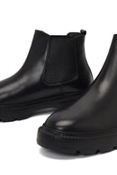 Men's Black Leather Chelsea Boot | Derimod