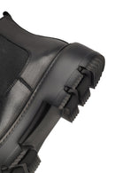 Men's Black Leather Chelsea Boot | Derimod