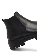 Men's Black Leather Chelsea Boot | Derimod