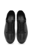 Erkek Siyah Bağcıklı Deri Casual Ayakkabı | Derimod