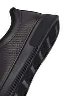 Erkek Siyah Bağcıklı Deri Casual Ayakkabı | Derimod