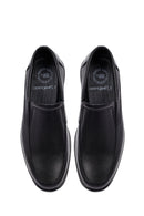 Men's Black Leather Casual Loafer | Derimod
