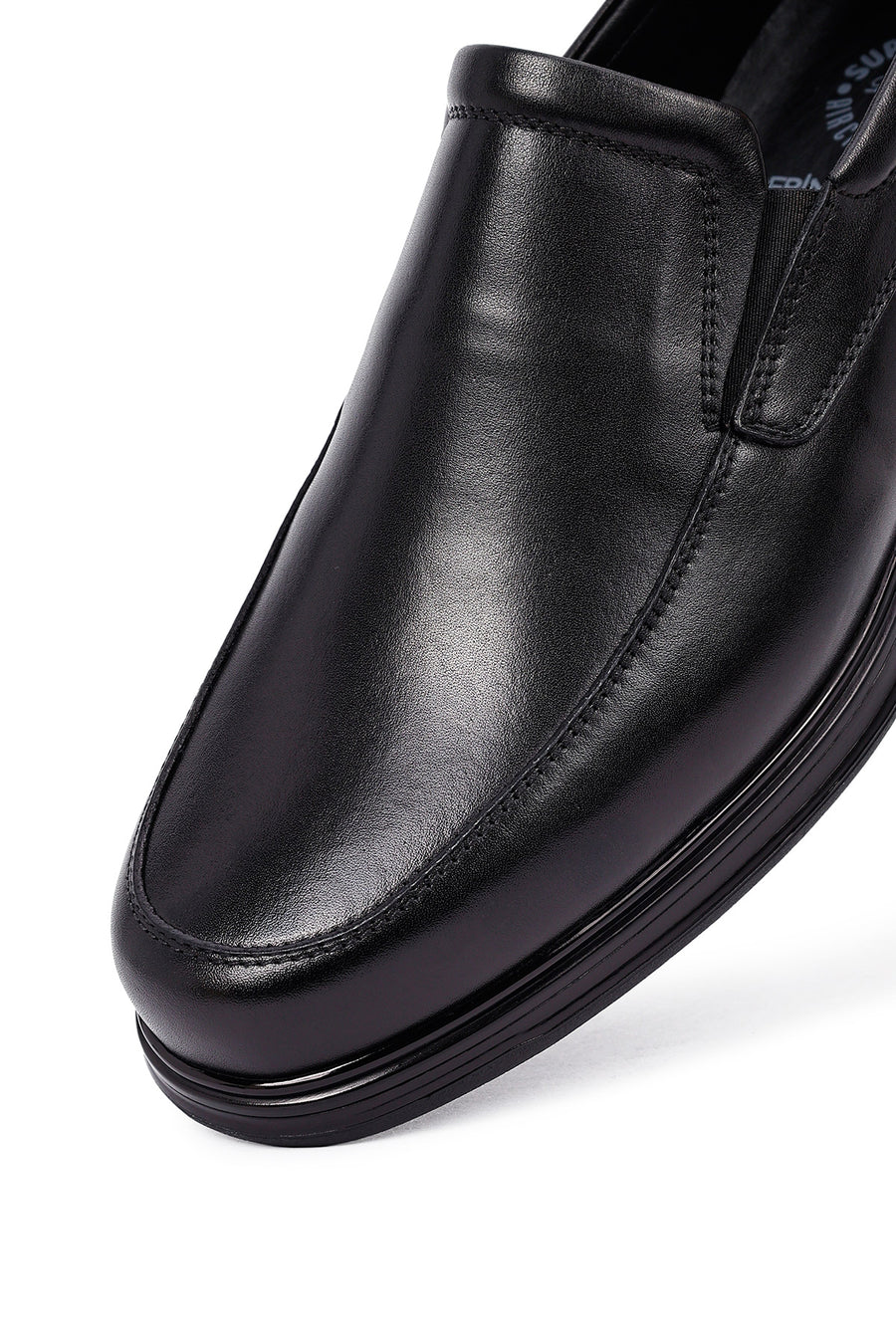 Erkek Siyah Deri Casual Loafer