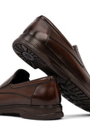 Men's Brown Leather Casual Loafer | Derimod