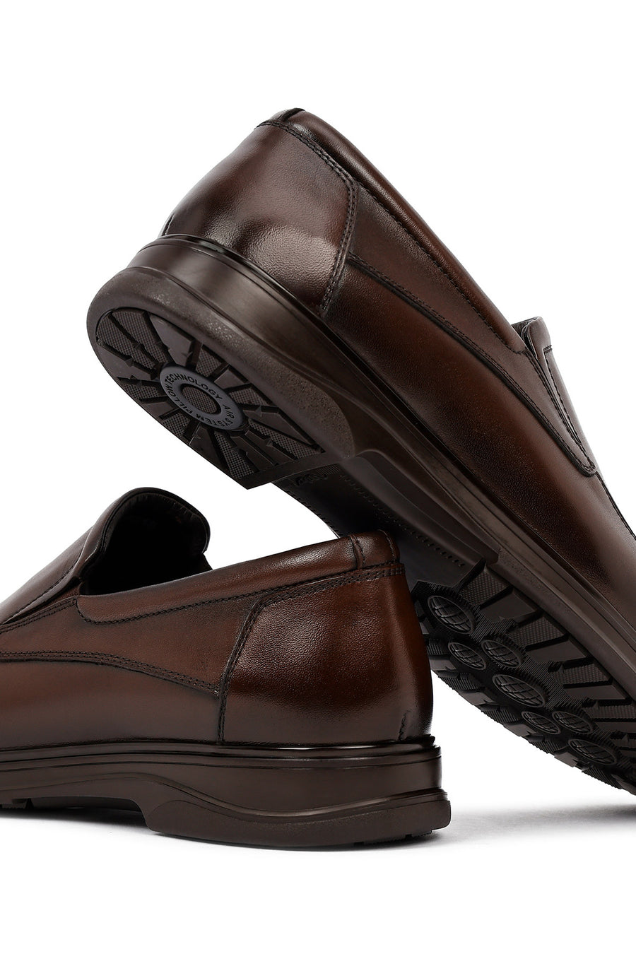 Men's Brown Leather Casual Loafer