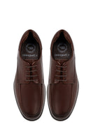 Men's Brown Lace-Up Leather Casual Shoes | Derimod