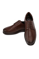 Men's Brown Lace-Up Leather Casual Shoes | Derimod