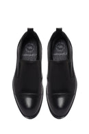 Derimod Fly Erkek Siyah Deri Casual Comfort Ayakkabı | Derimod