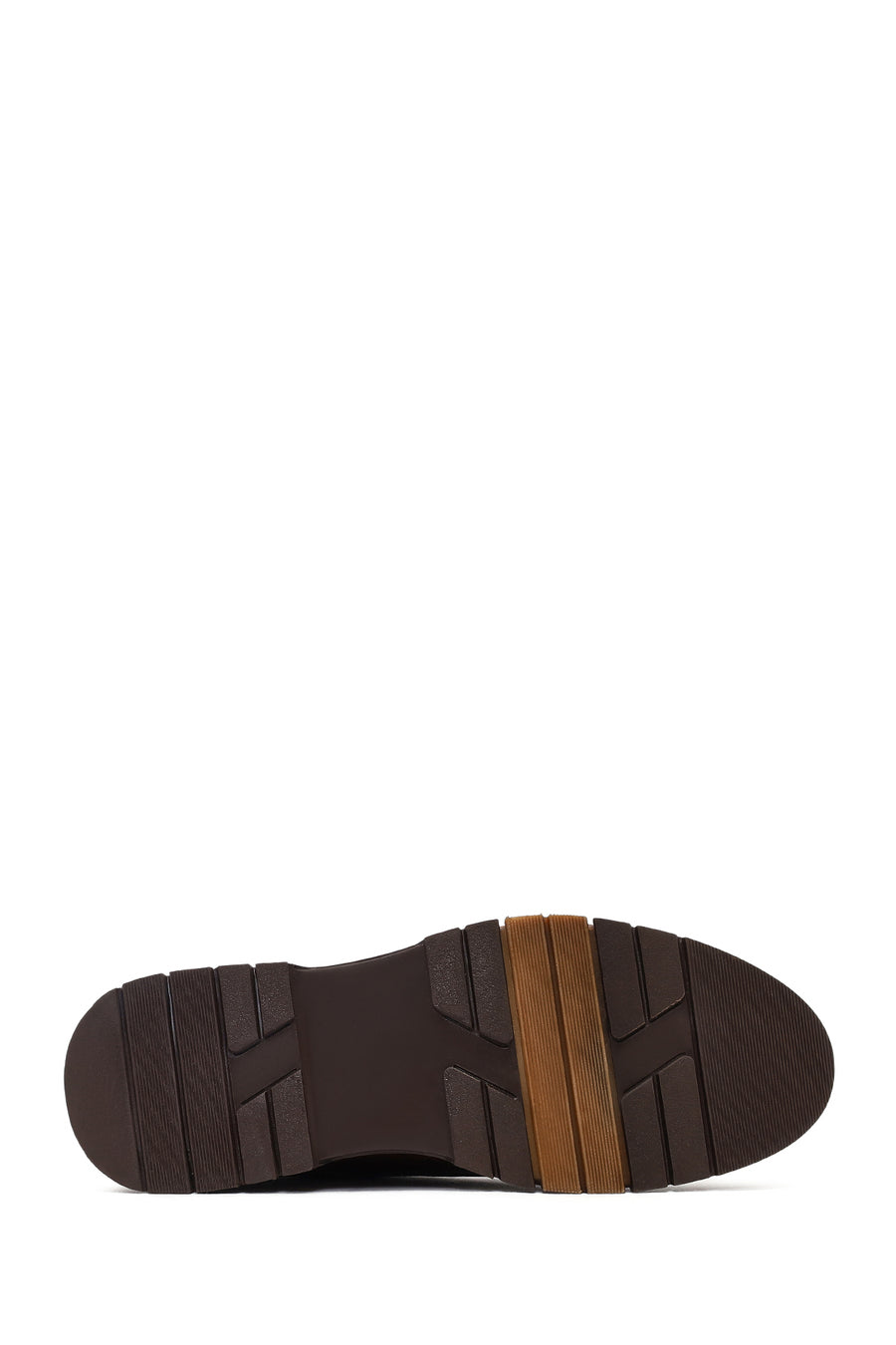 Men's Brown Lace Up Leather Casual Shoes