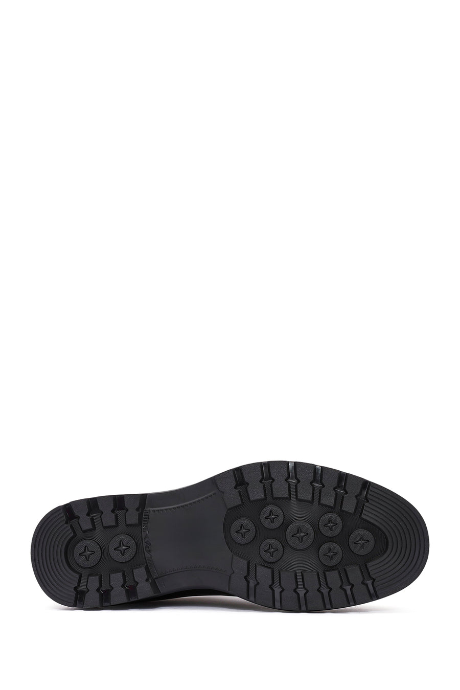 Men's Black Lace Up Leather Casual Shoes