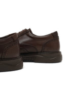 Erkek Kahverengi Bağcıklı Deri Casual Ayakkabı | Derimod