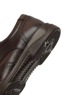 Erkek Kahverengi Bağcıklı Deri Casual Ayakkabı | Derimod