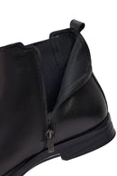 Erkek Siyah Deri Chelsea Bot | Derimod