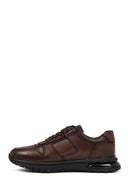 Men's Brown Lace-Up Leather Casual Sneaker | Derimod