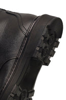 Erkek Siyah Fermuarlı Deri Casual Bot | Derimod