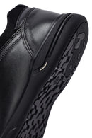 Men's Black Lace-Up Leather Casual Sneakers | Derimod