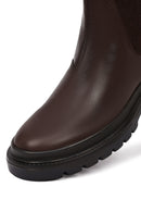 Erkek Kahverengi Deri Casual Chelsea Bot | Derimod