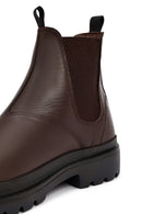 Erkek Kahverengi Deri Casual Chelsea Bot | Derimod