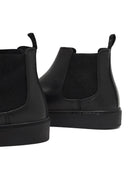 Men's Black Leather Chelsea Boot | Derimod
