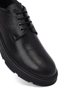 Men's Black Lace-up Leather Casual Shoes | Derimod