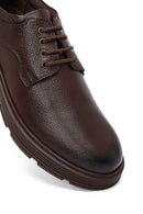Men's Brown Lace-Up Leather Casual Shoes | Derimod