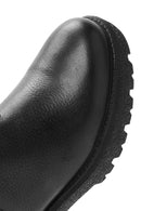 Male Black Leather Chelsea Boots | Derimod