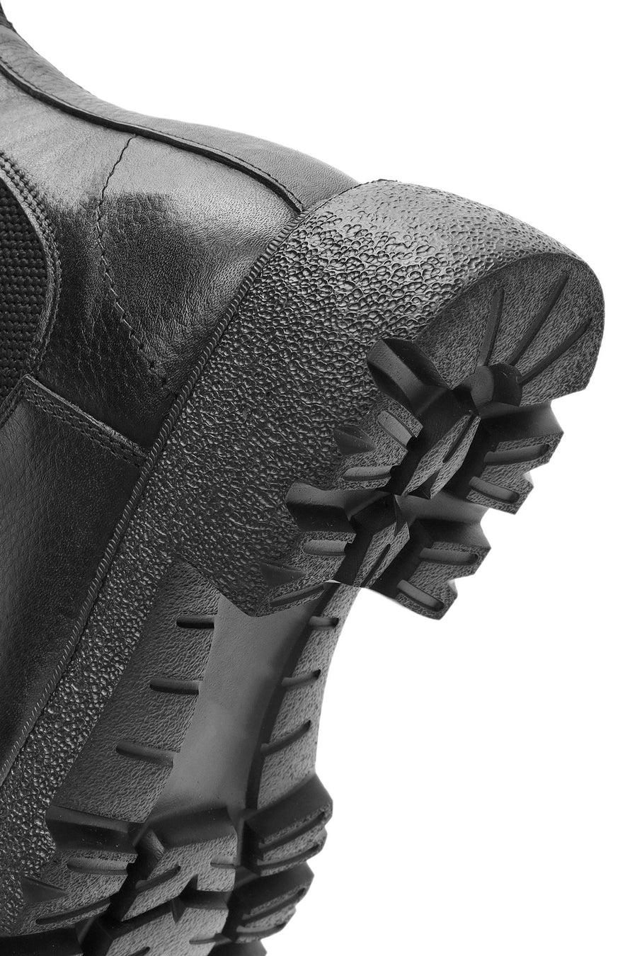 Male Black Leather Chelsea Boots