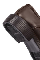 Men's Brown Lace Up Leather Casual Shoes | Derimod