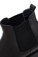 Erkek Siyah Deri Chelsea Bot | Derimod