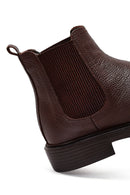 Erkek Kahverengi Deri Chelsea Bot | Derimod