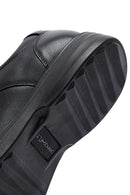 Erkek Siyah Bağcıklı Deri Casual Ayakkabı | Derimod