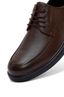 Erkek Kahverengi Bağcıklı Deri Casual Ayakkabı | Derimod