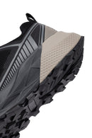 Derimod Dry Men's Black Lace-Up Thick-Soled Fabric Sneaker | Derimod