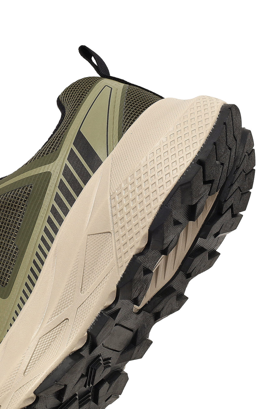 Derimod Dry Erkek Haki Bağcıklı Kalın Tabanlı Kumaş Sneaker
