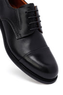 Men's Black Lace-Up Leather Classic Shoes | Derimod