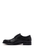 Men's Black Lace-Up Leather Classic Shoes | Derimod