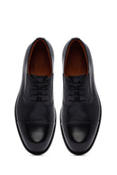 Men's Black Lace-Up Leather Classic Shoes | Derimod
