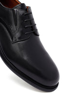 Men's Black Lace-Up Leather Classic Shoes | Derimod