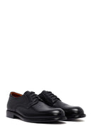 Men's Black Lace-Up Leather Classic Shoes | Derimod