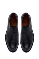 Men's Black Lace-Up Leather Classic Shoes | Derimod