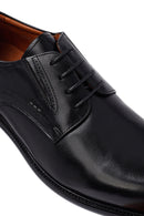 Men's Black Lace-Up Leather Classic Shoes | Derimod