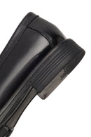 Erkek Siyah Deri Loafer | Derimod