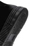 Erkek Siyah Fermuarlı Nubuk Spor Bot | Derimod