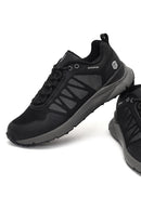 Derimod Dry Erkek Siyah Bağcıklı Kumaş Sneaker | Derimod