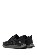 Derimod Dry Erkek Siyah Bağcıklı Kumaş Sneaker | Derimod