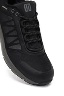 Derimod Dry Erkek Siyah Bağcıklı Kumaş Sneaker | Derimod