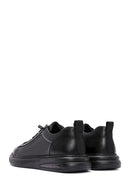 Men's Black Lace Up Leather Sneakers | Derimod