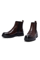 Erkek Kahverengi Deri Chelsea Bot | Derimod