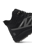 Derimod Dry Men's Black Lace-Up Thick-Soled Outdoor Boot | Derimod